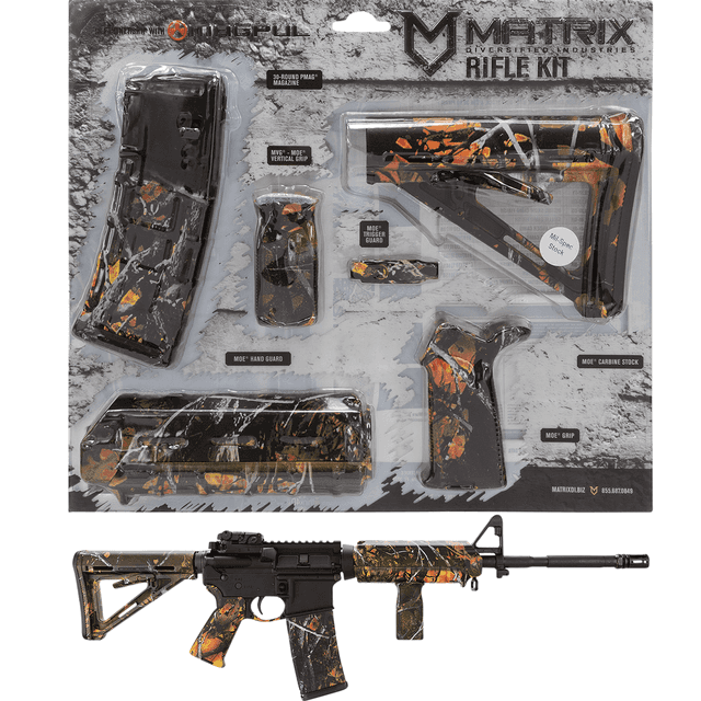 Matrix Diversified Ind Magpul Carbine Accessory Kit AR-15 Wildfire Camo Matrix Diversified Ind Magpul Carbine Accessory Kit AR-15 Wildfire Camo