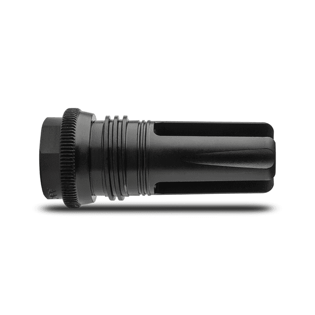 ADVANCED ARMAMENT COMPANY 65037 Flash Hider Black 1/2-28 Threads 5.56 ADVANCED ARMAMENT COMPANY 65037 Flash Hider Black 1/2-28 Threads 5.56
