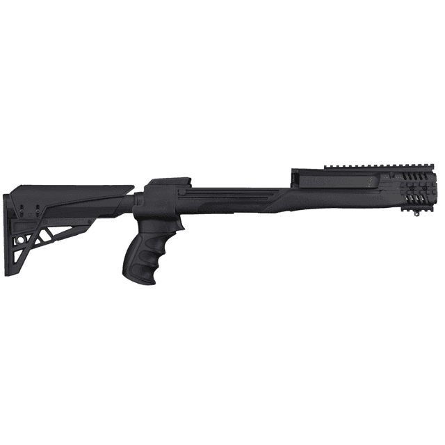 ATI Outdoors B2101232 Strikeforce Black Synthetic Chassis with Fully Adjustable Folding Stock, X-1 Style Grip, Fits SKS ATI Outdoors B2101232 Strikeforce Black Synthetic Chassis with Fully Adjustable Folding Stock, X-1 Style Grip, Fits SKS
