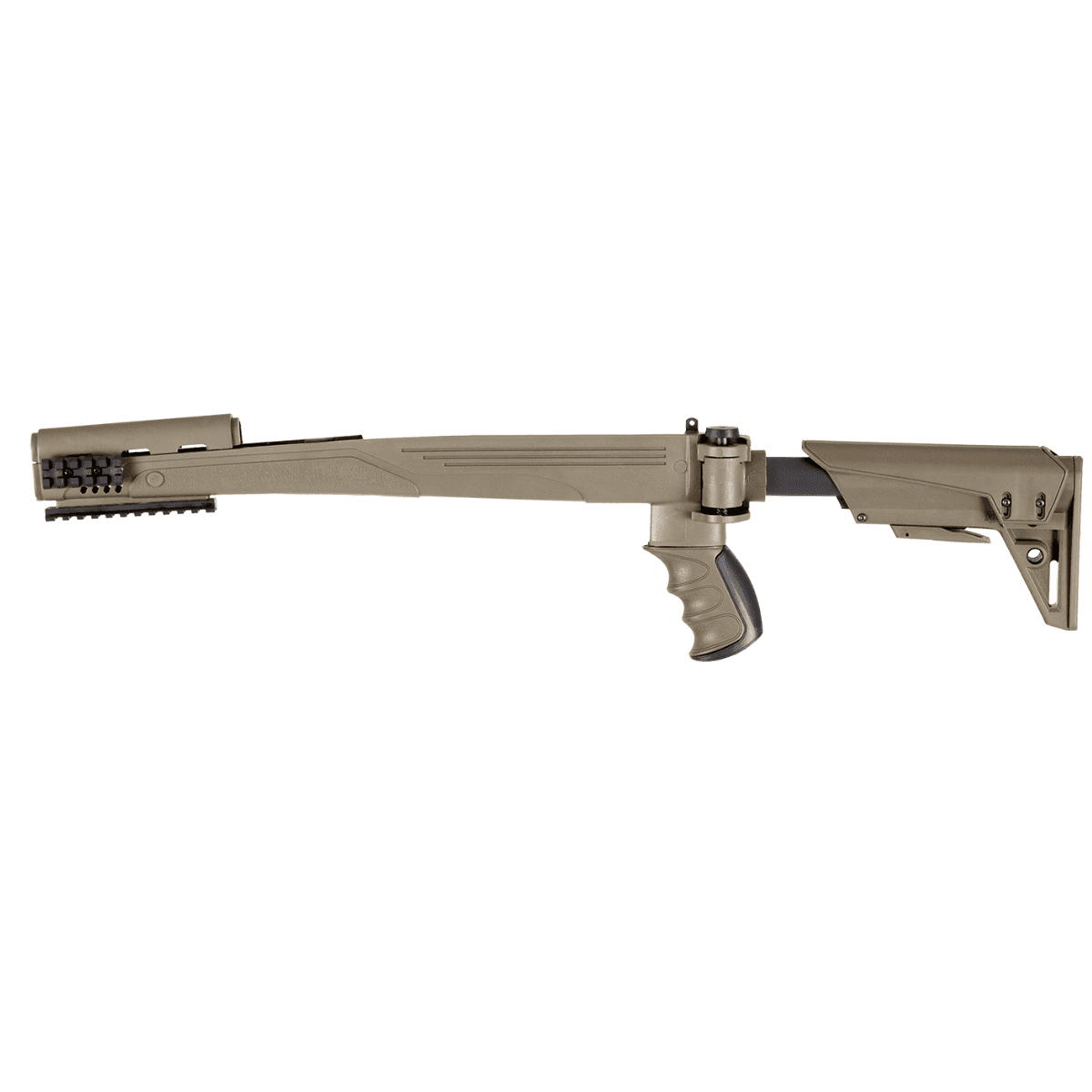 ATI Outdoors B2201232 Strikeforce Flat Dark Earth Synthetic Chassis with Fully Adjustable Folding Stock, X-1 Style Grip, Fits SKS ATI Outdoors B2201232 Strikeforce Flat Dark Earth Synthetic Chassis with Fully Adjustable Folding Stock, X-1 Style Grip, Fits SKS