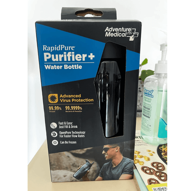 RapidPure 01600123 RapidPure Purifier+ Plastic 3.5" x 3.5" x 9.5" Includes Ultralight Straw RapidPure 01600123 RapidPure Purifier+ Plastic 3.5" x 3.5" x 9.5" Includes Ultralight Straw