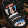Adventure Medical Kits 20640299 MOLLE Bag Trauma Kit 1.0 Treats Injuries/Illnesses Black open view Adventure Medical Kits 20640299 MOLLE Bag Trauma Kit 1.0 Treats Injuries/Illnesses Black open view