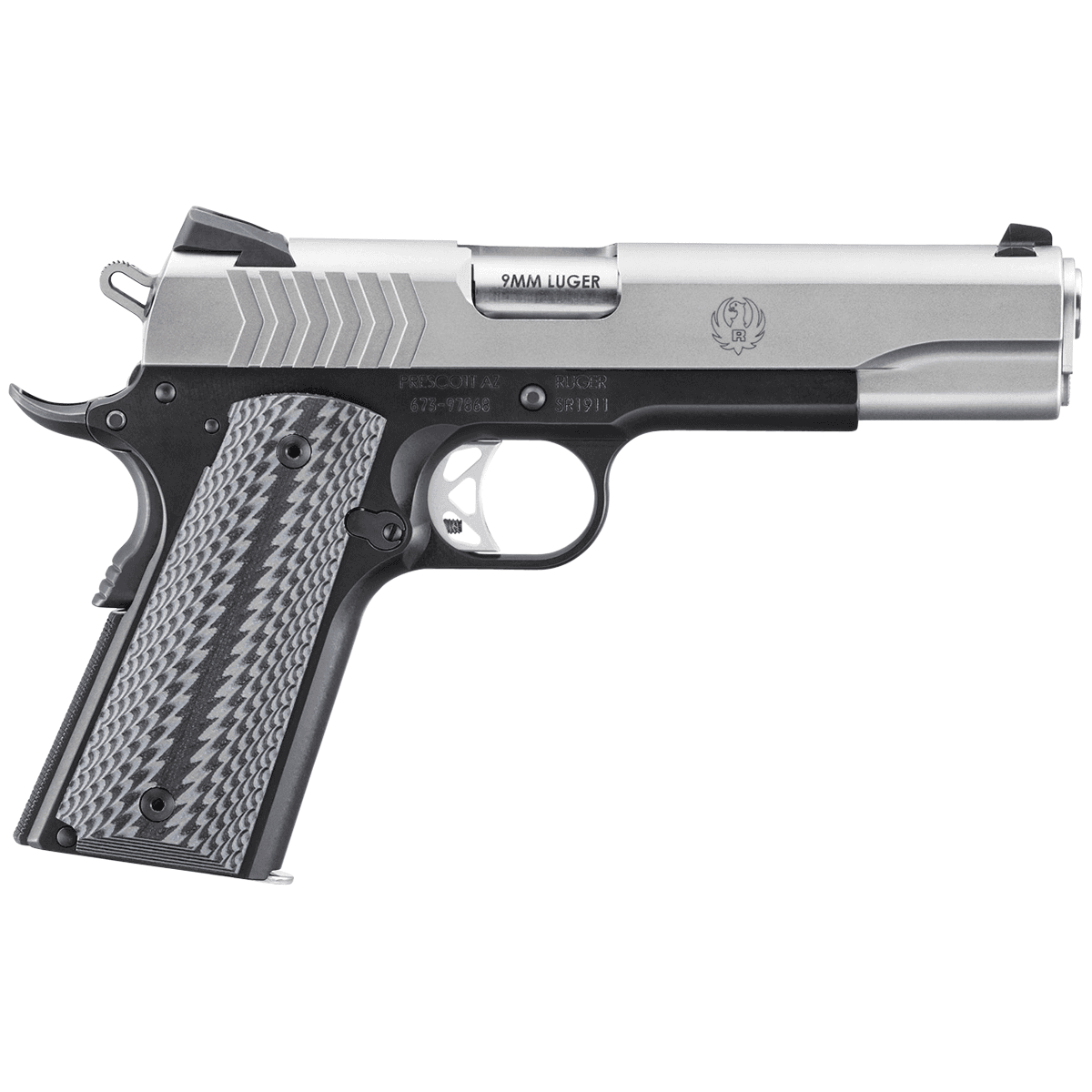 Ruger SR1911 Full Size 9mm Stainless 1911 Handgun Ruger SR1911 Full Size 9mm Stainless 1911 Handgun