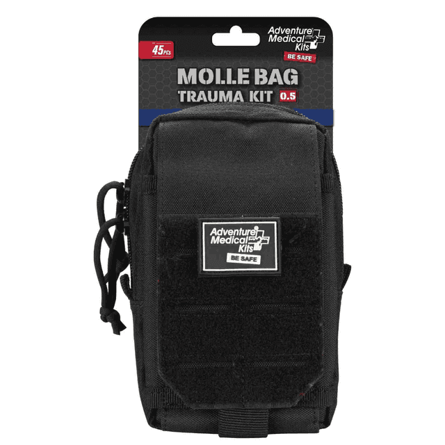 Adventure Medical Kits 20640301 MOLLE Bag Trauma Kit 0.5 Stop Bleeding Black Adventure Medical Kits 20640301 MOLLE Bag Trauma Kit 0.5 Stop Bleeding Black