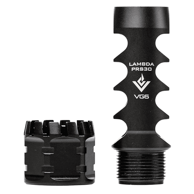 VG6 Precision APVG100029AR1 LAMBDA Black Nitride 17-4 Stainless Steel with 5/8"-24 tpi & 2.95" OAL for Multi-Caliber M5 Platform (30 Cal-300 Win Mag Compatible) VG6 Precision APVG100029AR1 LAMBDA Black Nitride 17-4 Stainless Steel with 5/8"-24 tpi & 2.95" OAL for Multi-Caliber M5 Platform (30 Cal-300 Win Mag Compatible)