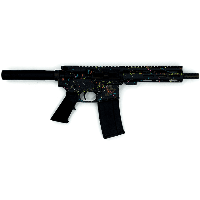Great Lakes Firearms Saved By The Splatter 223 Wylde AR-15 Semi Automatic Pistol Great Lakes Firearms Saved By The Splatter 223 Wylde AR-15 Semi Automatic Pistol