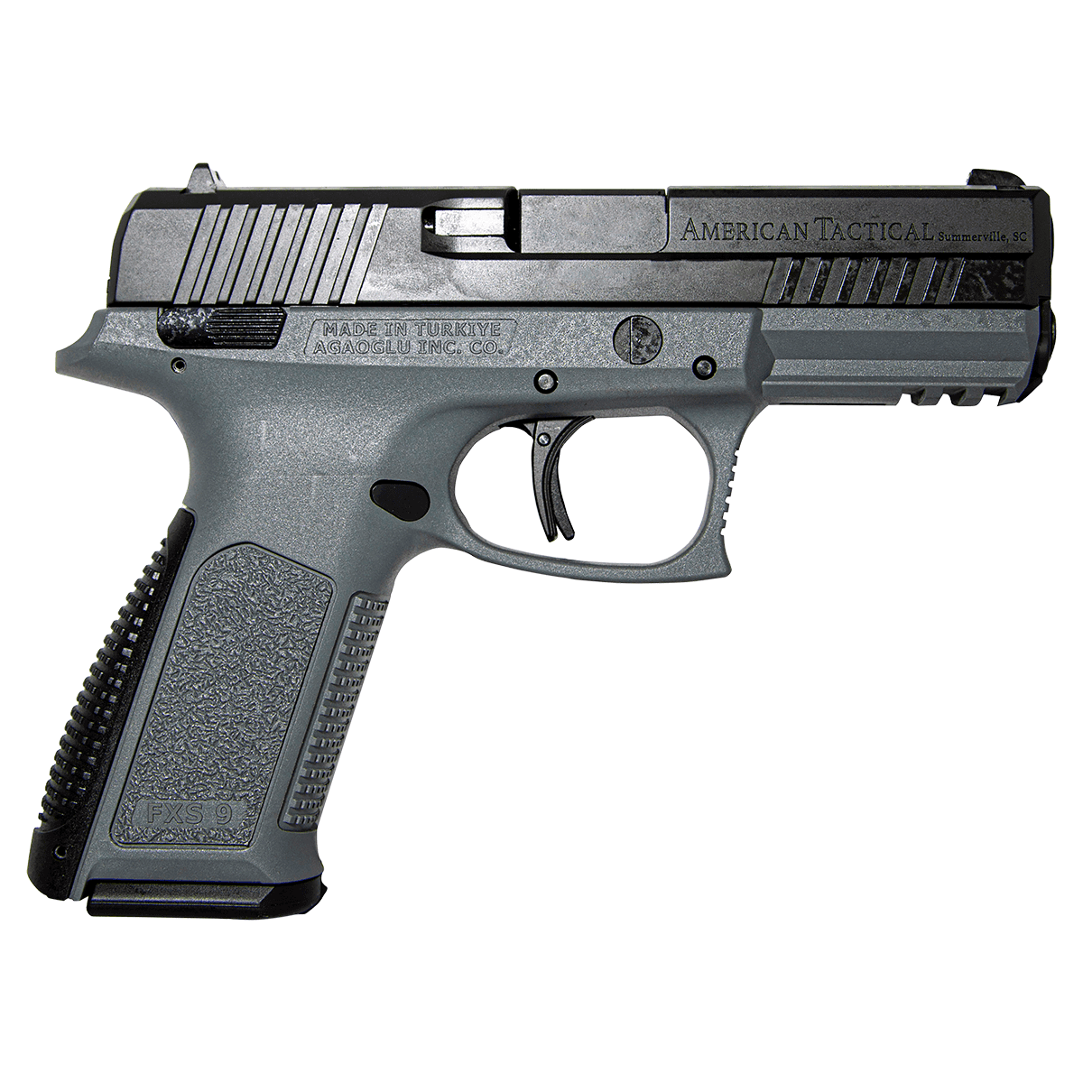 ATI FXS-9 9mm Dark Gray Semi Automatic Handgun ATI FXS-9 9mm Dark Gray Semi Automatic Handgun