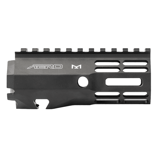 Aero Precision APRA500708A Atlas R-One Handguard 4.80" M-LOK, Black Anodized Aluminum, Full Length Picatinny Top, Mounting Hardware Included for M4E1/AR-15 Aero Precision APRA500708A Atlas R-One Handguard 4.80" M-LOK, Black Anodized Aluminum, Full Length Picatinny Top, Mounting Hardware Included for M4E1/AR-15