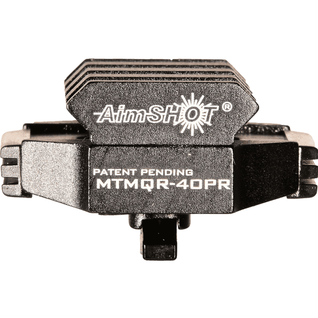 AimShot MTMQR40PR M-LOK Adapter Quick Release Black Anodized Aluminum, Picatinny Rail Mount AimShot MTMQR40PR M-LOK Adapter Quick Release Black Anodized Aluminum, Picatinny Rail Mount