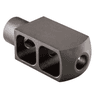 Alexander Arms MBEOTNKKIT Tank Muzzle Brake Kit Black Steel with 49/64-20 tpi Threads 3.50" OAL 1.50" Diameter for 50 Beowulf, side view Alexander Arms MBEOTNKKIT Tank Muzzle Brake Kit Black Steel with 49/64-20 tpi Threads 3.50" OAL 1.50" Diameter for 50 Beowulf, side view