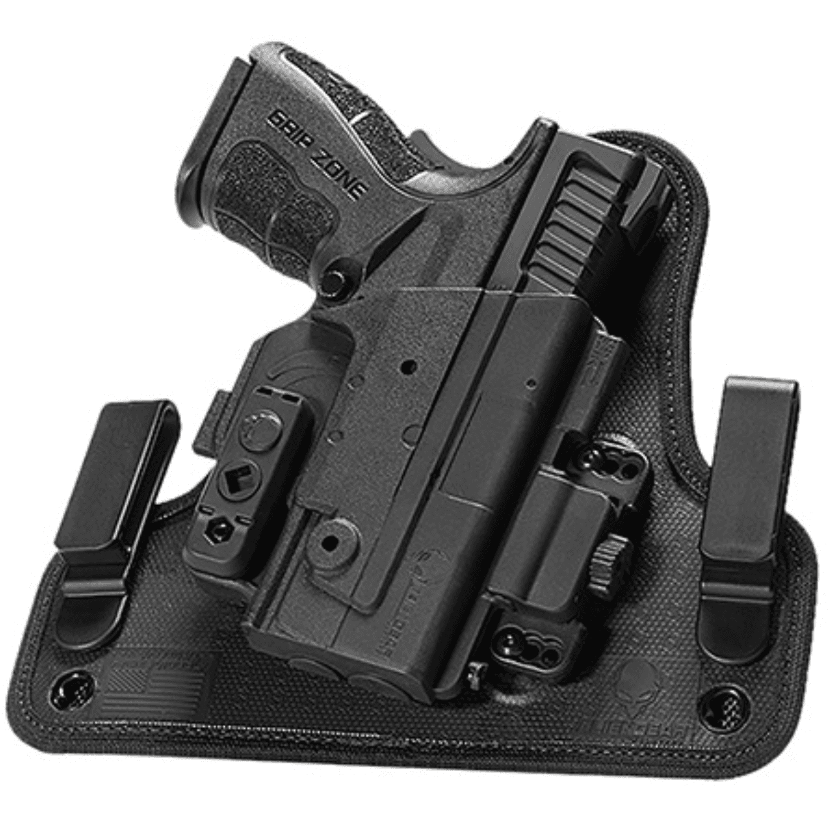 Alien Gear Holsters SSIW0627RHXXXD ShapeShift 4.0 IWB Black Polymer Belt Clip Fits Glock 42 Alien Gear Holsters SSIW0627RHXXXD ShapeShift 4.0 IWB Black Polymer Belt Clip Fits Glock 42