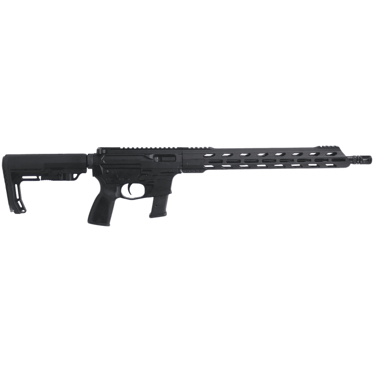 Live Free Armory LF9CH85001 Challenger 9mm Luger 17+1 16" Steel Threaded Barrel, 15" Free-Float M-LOK Handguards, Black Cerakote Aluminum Receiver, Black Polymer 6 Position Collapsible Battle Link Minimalist Stock Live Free Armory LF9CH85001 Challenger 9mm Luger 17+1 16" Steel Threaded Barrel, 15" Free-Float M-LOK Handguards, Black Cerakote Aluminum Receiver, Black Polymer 6 Position Collapsible Battle Link Minimalist Stock