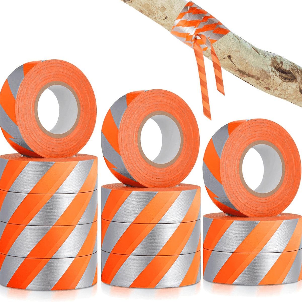 Allen 46 Flagging Tape Reflective Orange 150' Roll Allen 46 Flagging Tape Reflective Orange 150' Roll