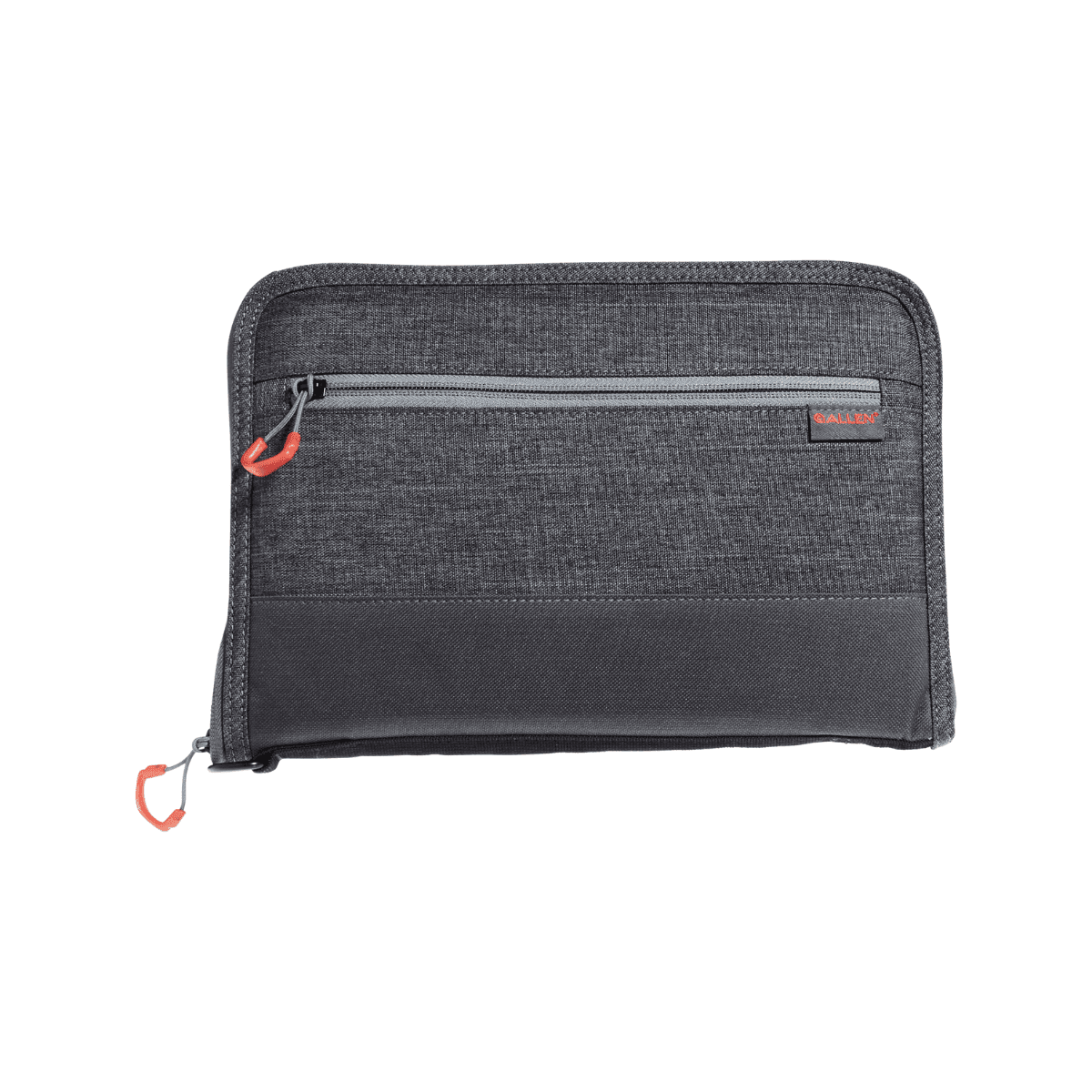 Allen 7757 Auto-Fit 2.0 Deluxe Handgun Case Gray w/Red Accents, Foam Padding, Knit Interior, Exterior Pocket Finish for Most Full-Size Semi-Autos 11" L Allen 7757 Auto-Fit 2.0 Deluxe Handgun Case Gray w/Red Accents, Foam Padding, Knit Interior, Exterior Pocket Finish for Most Full-Size Semi-Autos 11" L