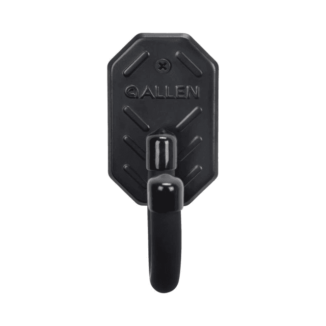 Allen 5652 Defender Hooks Black Steel Screw On 3.50" Long 2 pk Allen 5652 Defender Hooks Black Steel Screw On 3.50" Long 2 pk