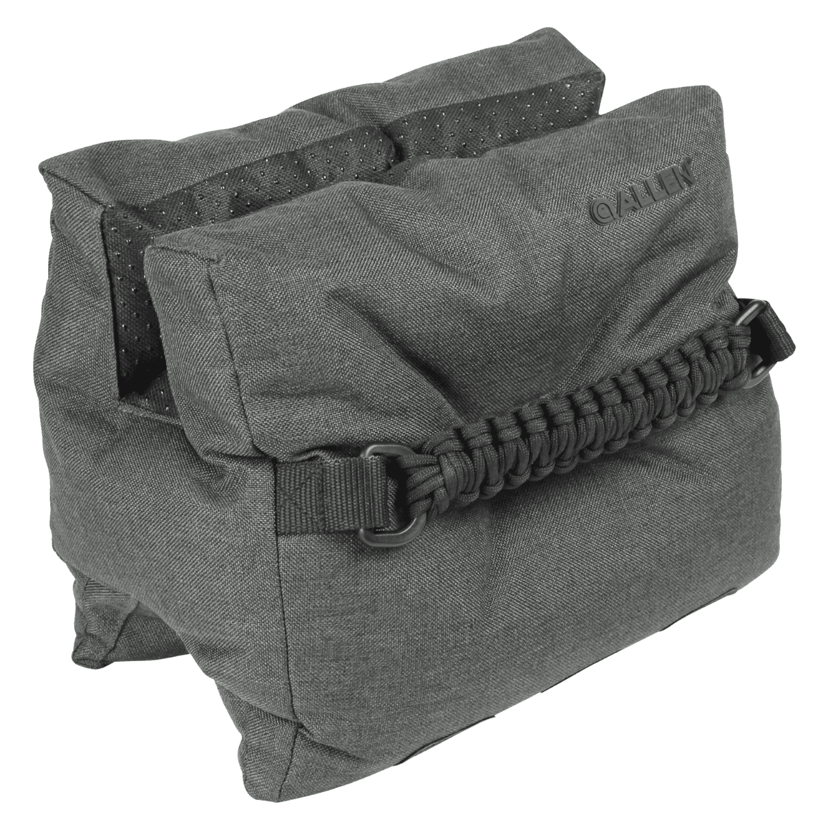Allen 18416 Eliminator Prefilled Front Bag Gray Ripstop Polyester, Paracord Handle, Weighs 12.10 lbs., 11.50" L x 7.50" H Allen 18416 Eliminator Prefilled Front Bag Gray Ripstop Polyester, Paracord Handle, Weighs 12.10 lbs., 11.50" L x 7.50" H