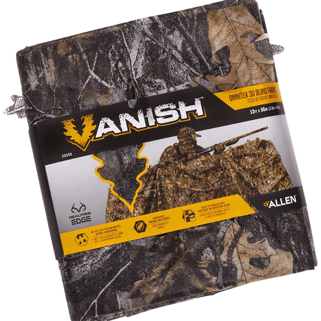 Vanish 25326 Blind Fabric Realtree Edge 12' L x 56" W Omnitex Vanish 25326 Blind Fabric Realtree Edge 12' L x 56" W Omnitex