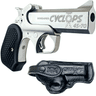 Bond Arms BACYP Cyclops Big Bore 45-70 Gov 1rd, 4.25" Stainless Steel w/Engraved Barrel, Matte Stainless Steel Frame, Black Extended B6 Resin Grip, Includes Holster Derringer Pistol Bond Arms BACYP Cyclops Big Bore 45-70 Gov 1rd, 4.25" Stainless Steel w/Engraved Barrel, Matte Stainless Steel Frame, Black Extended B6 Resin Grip, Includes Holster Derringer Pistol