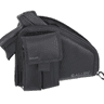 Allen 78-9 Pistol Case W/Mag Pouch Black Nylon Fits Full-Size Handguns, front side view Allen 78-9 Pistol Case W/Mag Pouch Black Nylon Fits Full-Size Handguns, front side view