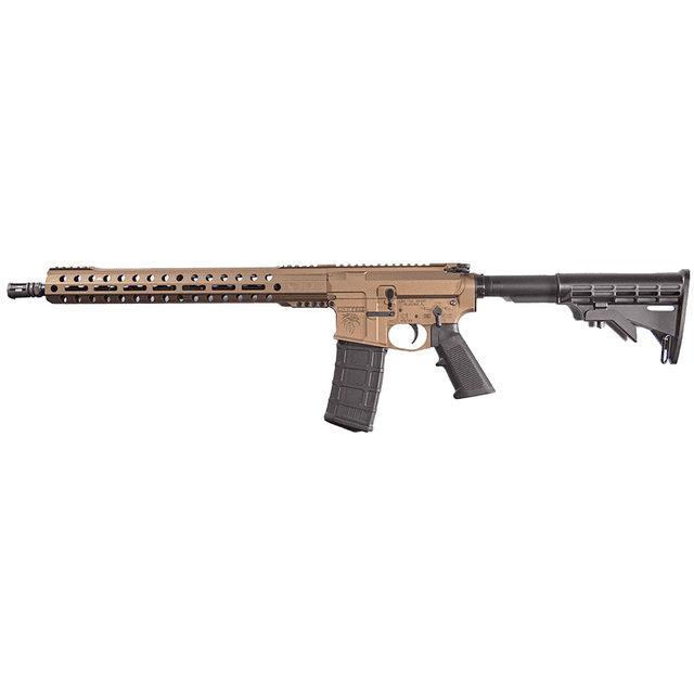 Live Free Armory LFBRL84034 Battle Rifle Lite 5.56x45mm NATO 30+1 16" Threaded Government Profile Barrel, Burnt Bronze Cerakote M4 Flat Top Aluminum Receiver, 15" M-LOK Handguard, Polymer 6 Position Collapsible Thril Combat Competitive Stock Live Free Armory LFBRL84034 Battle Rifle Lite 5.56x45mm NATO 30+1 16" Threaded Government Profile Barrel, Burnt Bronze Cerakote M4 Flat Top Aluminum Receiver, 15" M-LOK Handguard, Polymer 6 Position Collapsible Thril Combat Competitive Stock