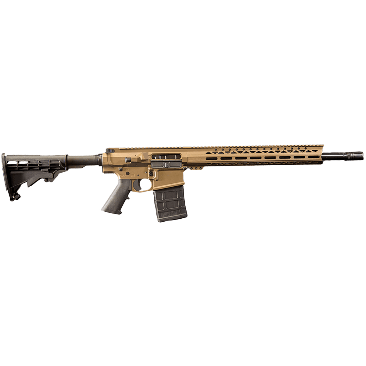 Live Free Armory LFBR82034 Battle Rifle Heavy 7.62x51mm NATO 10+1 18" Threaded Government Profile Barrel, Burnt Bronze Cerakote M4 Flat Top Aluminum Receiver, 15" M-LOK Handguard, Polymer 6 Position Collapsible Rogers Super Stock w/QD Stock Live Free Armory LFBR82034 Battle Rifle Heavy 7.62x51mm NATO 10+1 18" Threaded Government Profile Barrel, Burnt Bronze Cerakote M4 Flat Top Aluminum Receiver, 15" M-LOK Handguard, Polymer 6 Position Collapsible Rogers Super Stock w/QD Stock