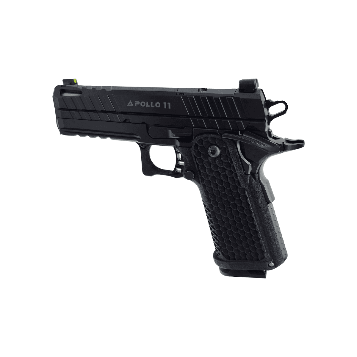 Live Free Armory LFAPS61401 Apollo 11 Sub-Compact Frame 9mm Luger 3.50" Stainless Match Grade Bull Barrel, Elite Black Cerakote Optic Cut/Serrated Stainless Steel Slide, Elite Black Cerakote Steel Frame w/Beavertail & Picatinny Rail Live Free Armory LFAPS61401 Apollo 11 Sub-Compact Frame 9mm Luger 3.50" Stainless Match Grade Bull Barrel, Elite Black Cerakote Optic Cut/Serrated Stainless Steel Slide, Elite Black Cerakote Steel Frame w/Beavertail & Picatinny Rail