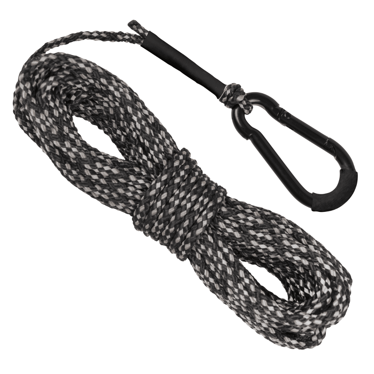Allen 7248 Reflective Hoist Rope Black 25' Long Allen 7248 Reflective Hoist Rope Black 25' Long