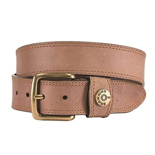 Browning Men's Leather Slug Belt Browning Men's Leather Slug Belt