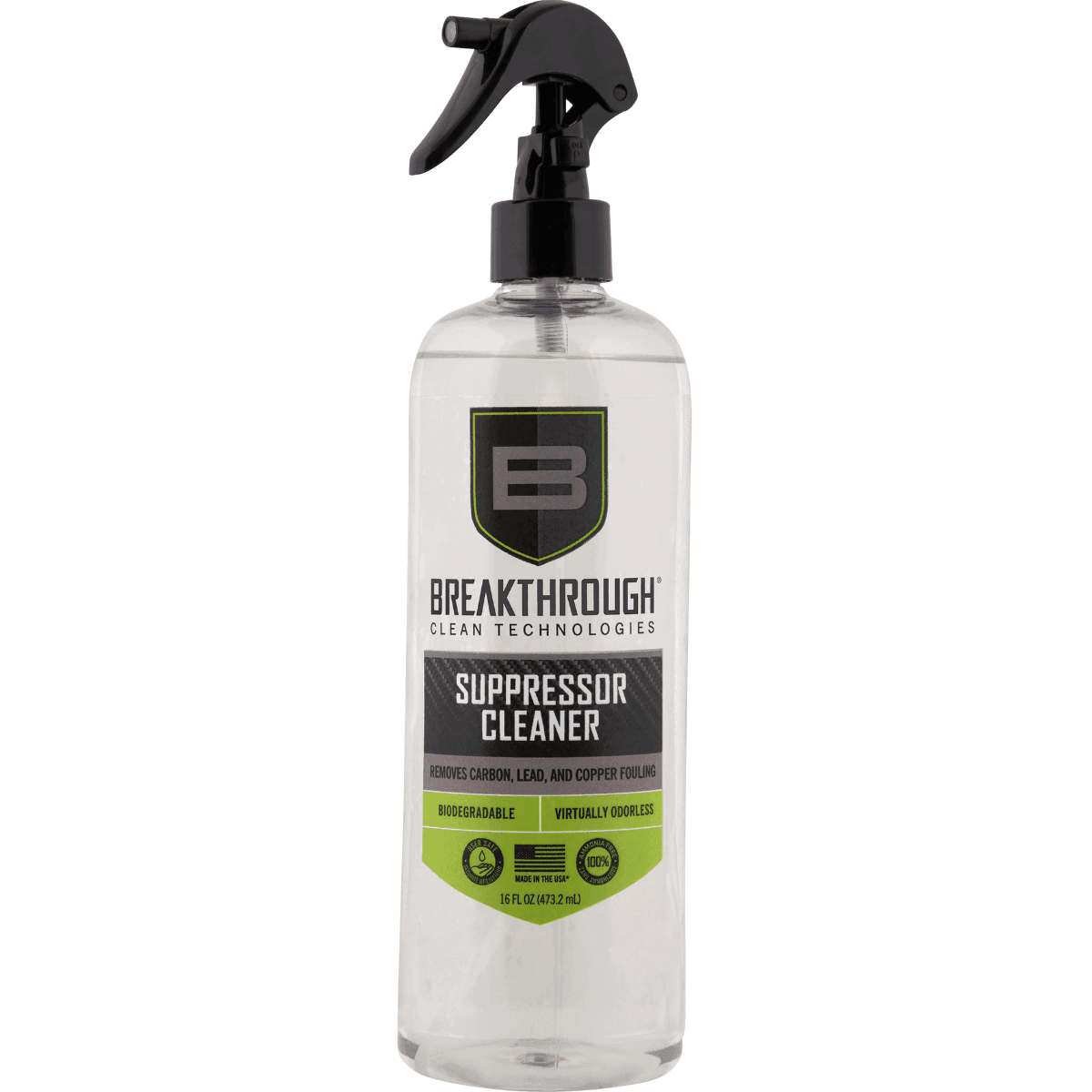 Breakthrough Clean BTSC16OZ Suppressor Cleaner 16 oz Breakthrough Clean BTSC16OZ Suppressor Cleaner 16 oz