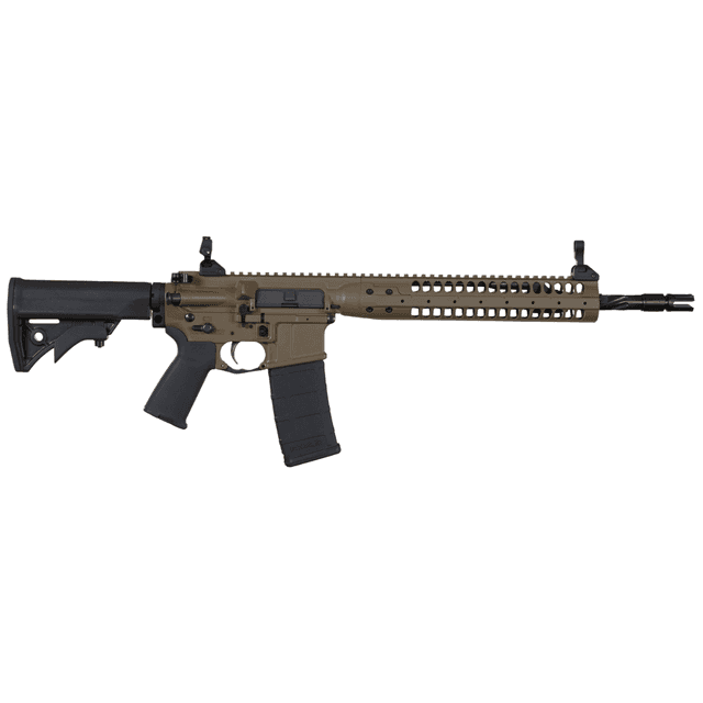 LWRC ICR5CK14PSPR Individual Carbine SPR 5.56x45mm NATO 14.70" 30+1 Flat Dark Earth Cerakote, Black Adjustable Stock, Magpul MOE+ Grip LWRC ICR5CK14PSPR Individual Carbine SPR 5.56x45mm NATO 14.70" 30+1 Flat Dark Earth Cerakote, Black Adjustable Stock, Magpul MOE+ Grip