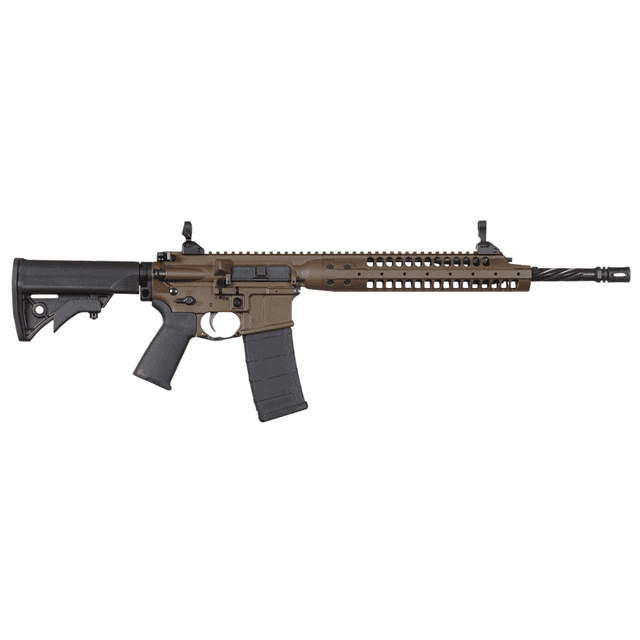 LWRC ICA5RPBC16 Individual Carbine A5 5.56x45mm NATO 16.10" 30+1 Patriot Brown Black Adjustable Stock Black Magpul MOE+ Grip LWRC ICA5RPBC16 Individual Carbine A5 5.56x45mm NATO 16.10" 30+1 Patriot Brown Black Adjustable Stock Black Magpul MOE+ Grip