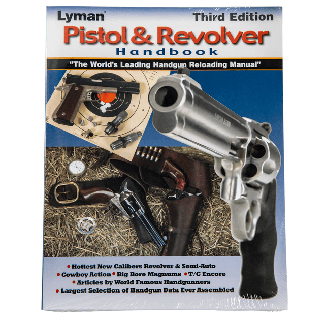 Lyman 9816500 Reloading Handbook Pistol/Revolver #3 Lyman 9816500 Reloading Handbook Pistol/Revolver #3
