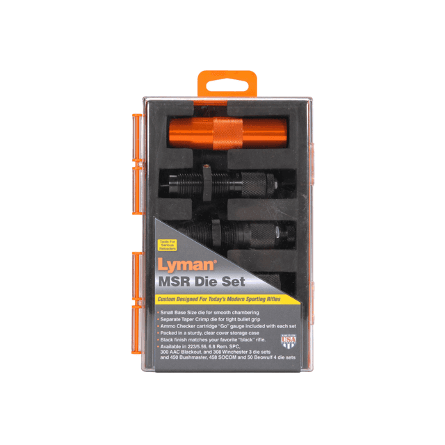 Lyman 7690110 MSR Precision Die System 458 SOCOM Bushmaster Lyman 7690110 MSR Precision Die System 458 SOCOM Bushmaster