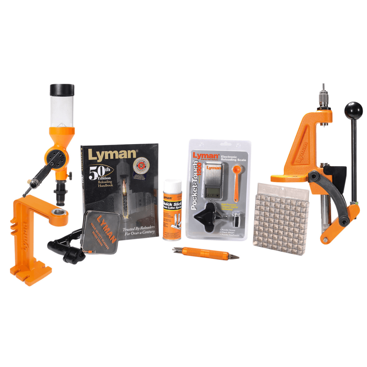 Lyman 7810350 Brass Smith Ideal Press Kit 1 Hole Cast Iron Lyman 7810350 Brass Smith Ideal Press Kit 1 Hole Cast Iron