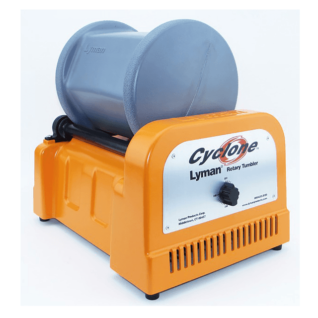 Lyman 7631550 Cyclone Rotary Tumbler Orange/Blue Multi-Caliber 1000 Cases 10 lbs Lyman 7631550 Cyclone Rotary Tumbler Orange/Blue Multi-Caliber 1000 Cases 10 lbs
