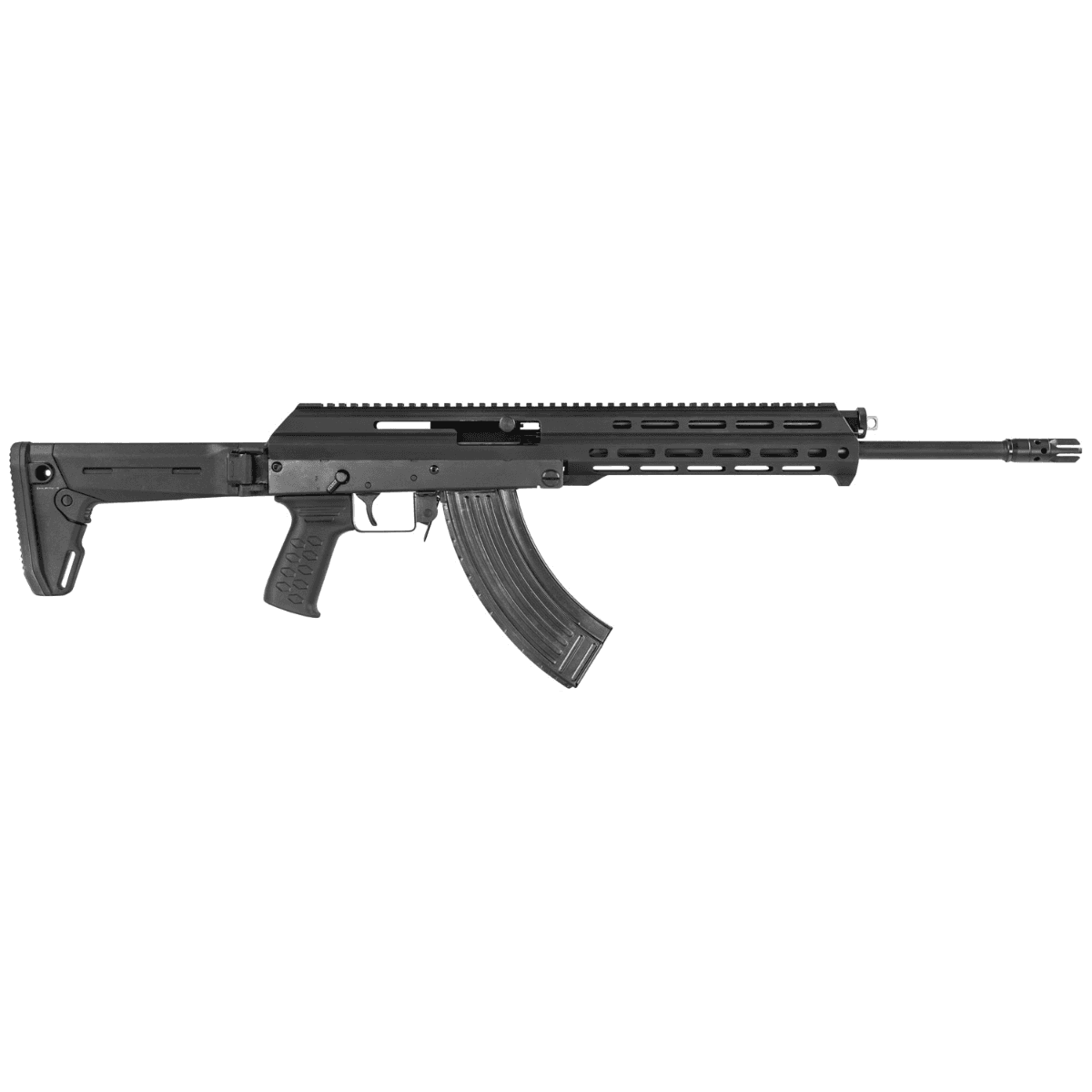 M+M Industries M10XZ M10X 7.62x39mm 30+1 16.50" Chrome Moly Nitride Barrel w/Muzzle Brake, Aluminum Receiver w/Black Finish, 5 Position Side Folding Collapsible Stock, Magpul SL Grip Optics Ready M+M Industries M10XZ M10X 7.62x39mm 30+1 16.50" Chrome Moly Nitride Barrel w/Muzzle Brake, Aluminum Receiver w/Black Finish, 5 Position Side Folding Collapsible Stock, Magpul SL Grip Optics Ready