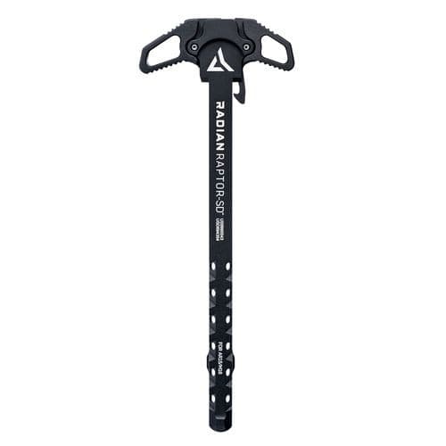 Radian Weapons, Raptor SD Ambidextrous Charging Handle, Ported, Black, 5.56MM Radian Weapons, Raptor SD Ambidextrous Charging Handle, Ported, Black, 5.56MM