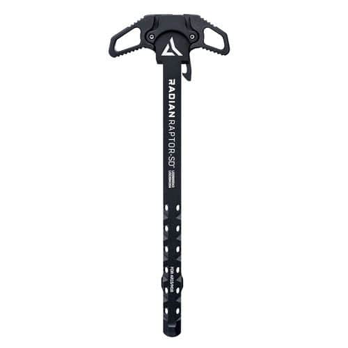 Radian Weapons, Raptor SD Ambidextrous Charging Handle, Ported, Black, 5.56MM Radian Weapons, Raptor SD Ambidextrous Charging Handle, Ported, Black, 5.56MM