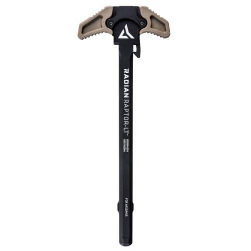 Radian Raptor LT Lightweight Ambi Charging Handle, FDE AR-15/M16 R0149 Radian Raptor LT Lightweight Ambi Charging Handle, FDE AR-15/M16 R0149