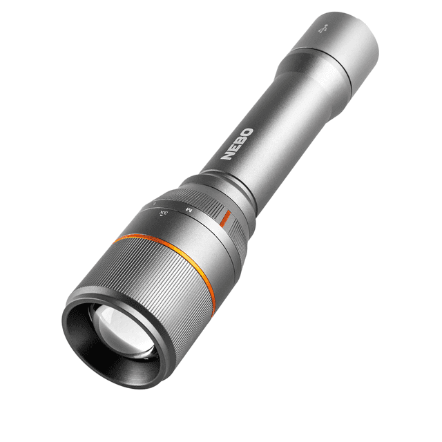 NEBO NEBFLT0018 Davinci 1000 Flashlight Gray 100/400/1,000 Lumens White LED NEBO NEBFLT0018 Davinci 1000 Flashlight Gray 100/400/1,000 Lumens White LED