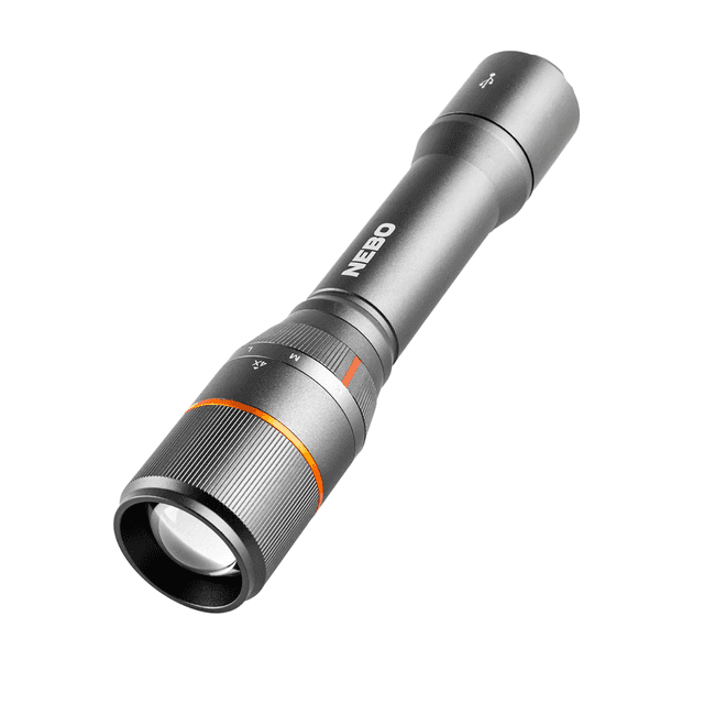NEBO NEBFLT0020 Davinci 2000 Flashlight Gray 200/800/2,000 Lumens White LED NEBO NEBFLT0020 Davinci 2000 Flashlight Gray 200/800/2,000 Lumens White LED