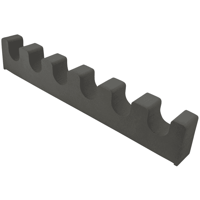 BenchMaster BMWEBR6 Rifle Rest WeaponRack 6 Rifle Black Foam BenchMaster BMWEBR6 Rifle Rest WeaponRack 6 Rifle Black Foam