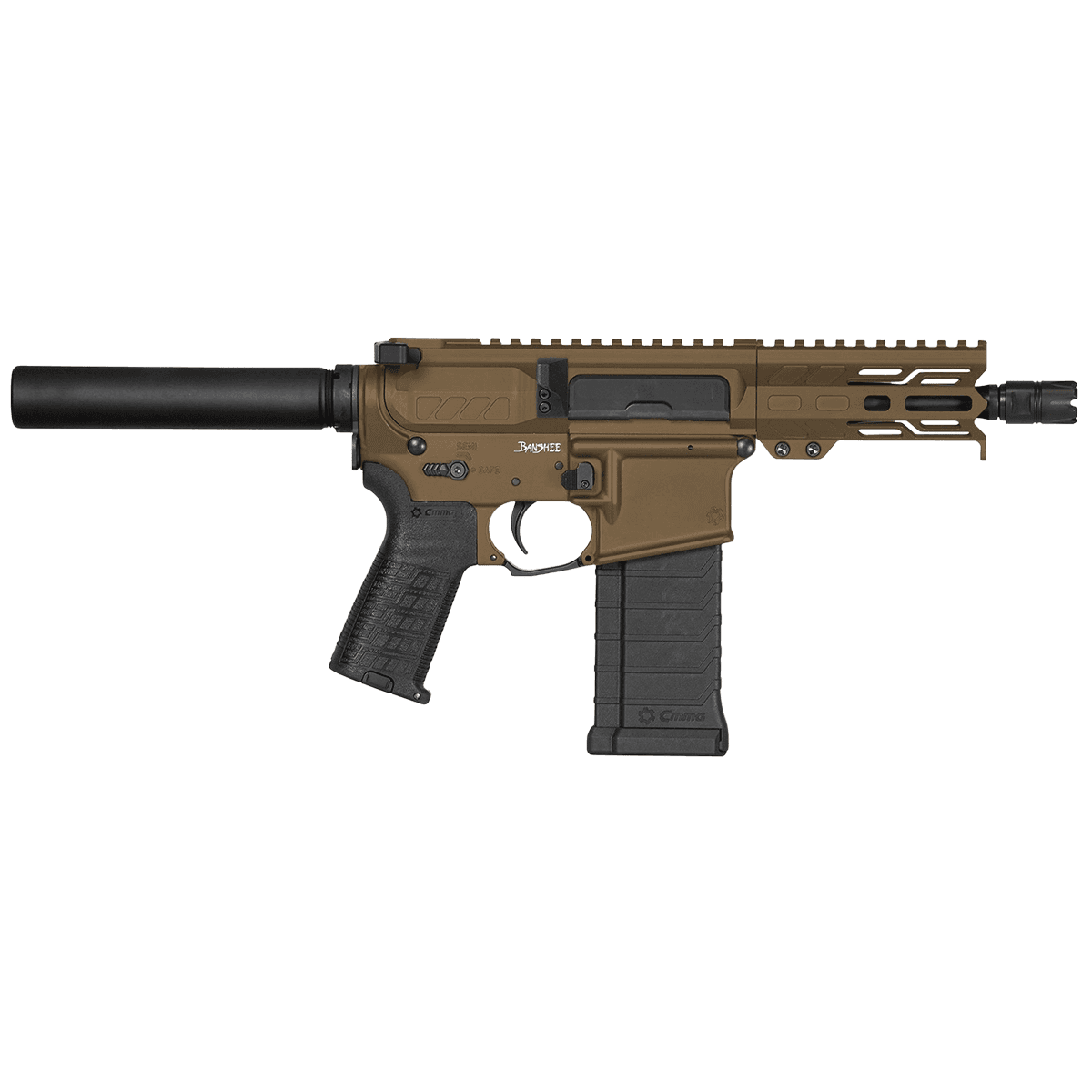 CMMG Banshee MK4 5.7x28mm Midnight Bronze AR-15 Semi Automatic Handgun CMMG Banshee MK4 5.7x28mm Midnight Bronze AR-15 Semi Automatic Handgun