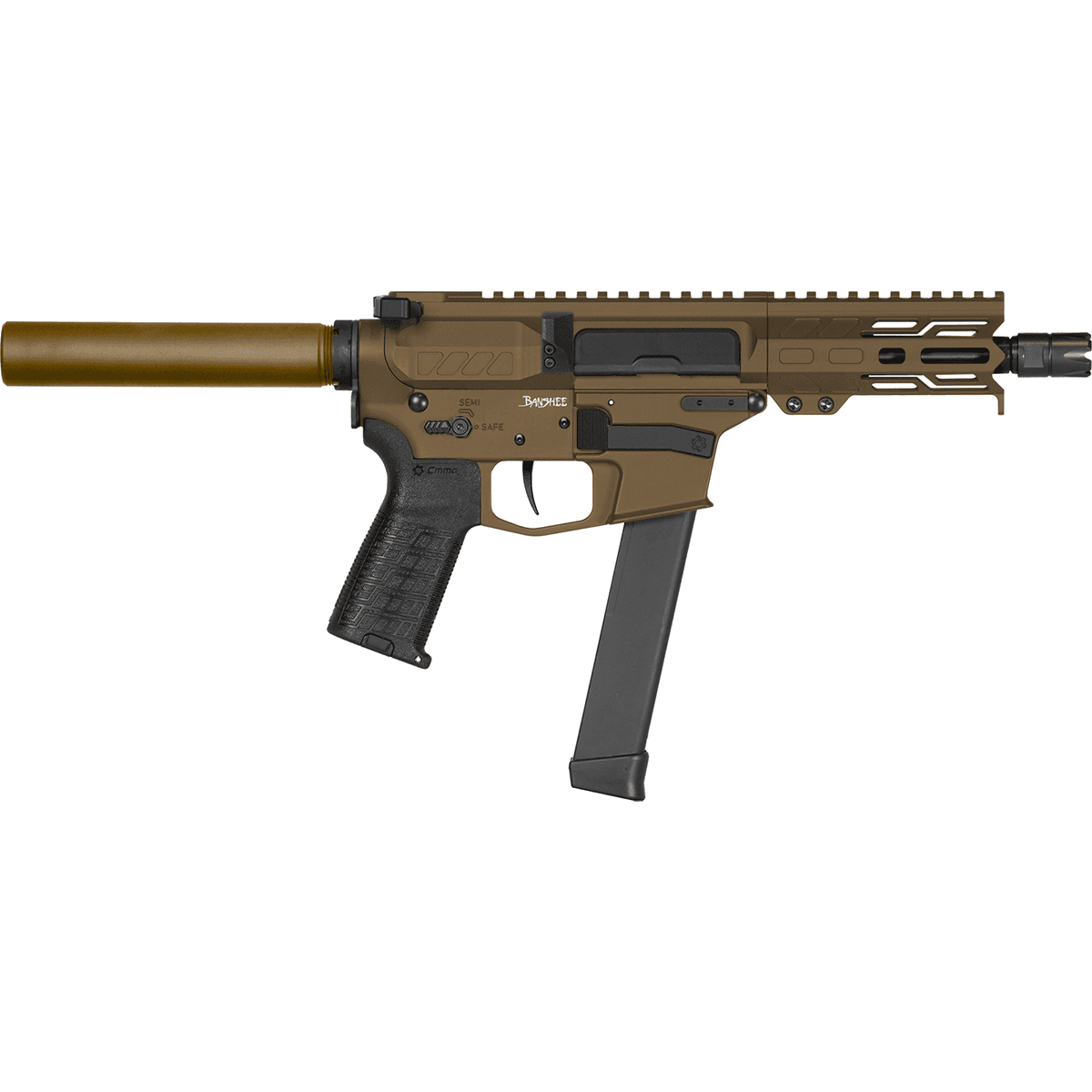 CMMG Banshee MK4 9mm Midnight Bronze AR-15 Semi Automatic Handgun CMMG Banshee MK4 9mm Midnight Bronze AR-15 Semi Automatic Handgun
