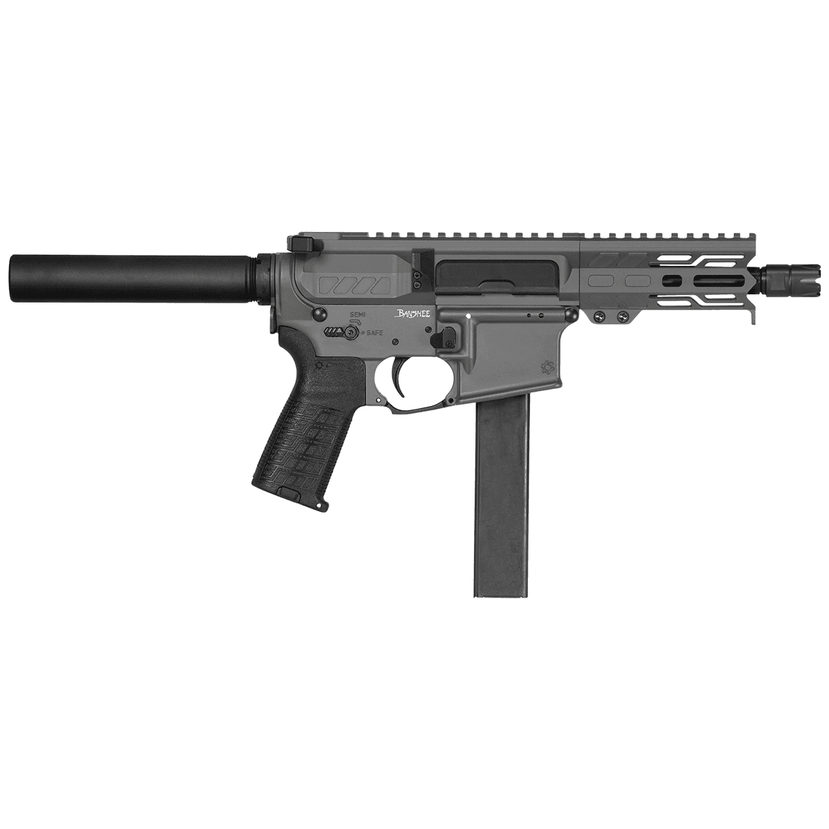 CMMG Banshee Mk9 9mm Tungsten Gray AR-15 Semi Automatic Handgun CMMG Banshee Mk9 9mm Tungsten Gray AR-15 Semi Automatic Handgun