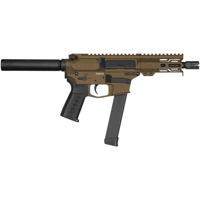 CMMG Banshee MKGS 9mm Midnight Bronze AR-15 Semi Automatic Handgun CMMG Banshee MKGS 9mm Midnight Bronze AR-15 Semi Automatic Handgun