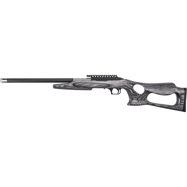 Magnum Research MLR22WMBP Magnum Lite Barracuda 22 WMR Caliber with 9+1 Capacity, 19" Barrel, Black Metal Finish & Fixed Thumbhole Pepper Stock, Right Hand (Full Size) Magnum Research MLR22WMBP Magnum Lite Barracuda 22 WMR Caliber with 9+1 Capacity, 19" Barrel, Black Metal Finish & Fixed Thumbhole Pepper Stock, Right Hand (Full Size)