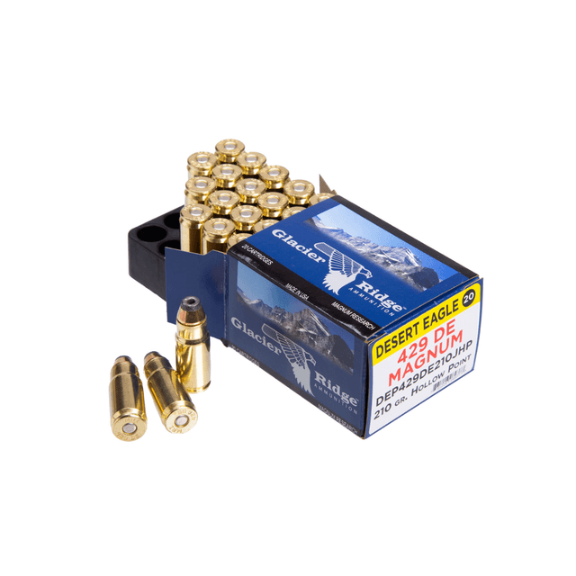 Magnum Research DEP429DE210J Desert Eagle 429 DE 210 gr Jacket Hollow Point 20 Per Box Ammo Magnum Research DEP429DE210J Desert Eagle 429 DE 210 gr Jacket Hollow Point 20 Per Box Ammo