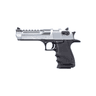 Magnum Research DE50L5BC Desert Eagle L5 50 AE 7+1, 5" Stainless Steel w/Integral Muzzle Brake & Picatinny Rail, Barrel Brushed Chrome Serrated Carbon Steel Slide, Black Anodized Aluminum Frame w/Beavertail, Black Hogue Finger Grooved Grip - 2 Magnum Research DE50L5BC Desert Eagle L5 50 AE 7+1, 5" Stainless Steel w/Integral Muzzle Brake & Picatinny Rail, Barrel Brushed Chrome Serrated Carbon Steel Slide, Black Anodized Aluminum Frame w/Beavertail, Black Hogue Finger Grooved Grip - 2