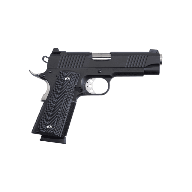 Magnum Research DE1911C9 1911C 9mm Luger 8+1, 4.33" Black Steel Bull Barrel, Black Serrated Carbon Steel Slide, Black Carbon Steel Frame w/Checkered Front Strap & Beavertail, Black/Gray G10 Grip Beavertail Grip/Manual Thumb Safety Magnum Research DE1911C9 1911C 9mm Luger 8+1, 4.33" Black Steel Bull Barrel, Black Serrated Carbon Steel Slide, Black Carbon Steel Frame w/Checkered Front Strap & Beavertail, Black/Gray G10 Grip Beavertail Grip/Manual Thumb Safety